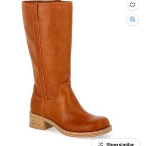 No Boundaries Women's Brown Heeled Boots